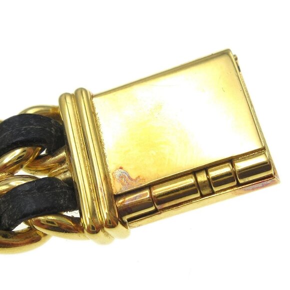 Chanel Premiere E.C.52480 #M Ladies Quartz Watch PLAQUE OR G 20M 69404